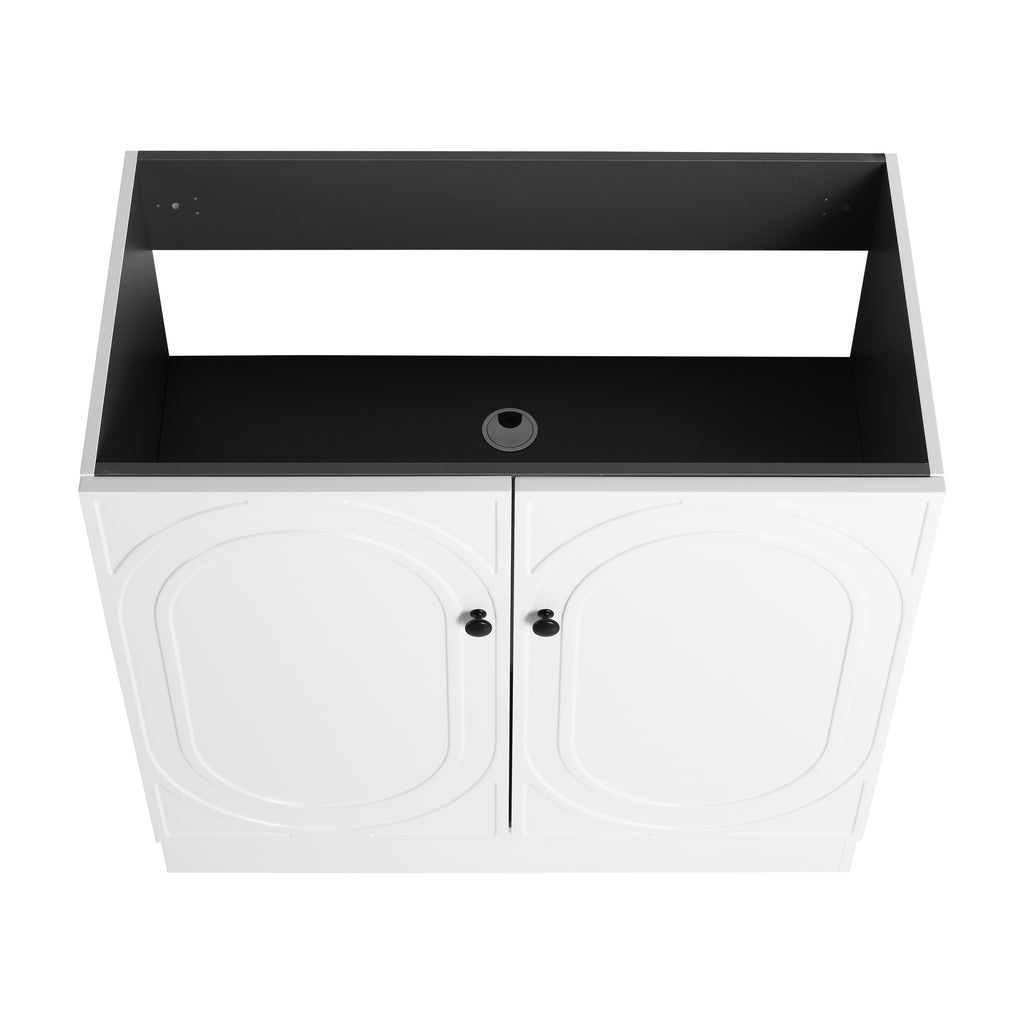 36" Freestanding Bathroom Vanity - Excluding Sink
