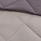 Twin/Twin XL 3M Scotchgard Diamond Quilting Reversible Down Alternative Comforter Set