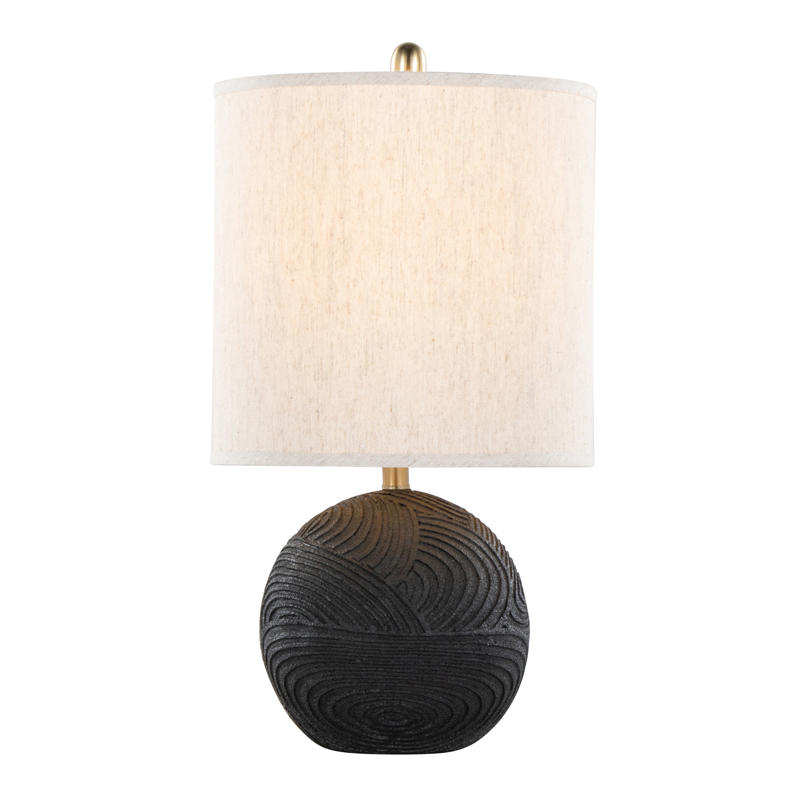 23" Contemporary Polyresin Table Lamp in Matte