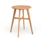 Mid-Century Modern Round Bar Table