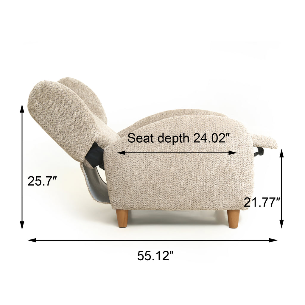 Nordic Chenille Fabric Multifunctional Chair