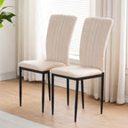 Dining Chairs Set of 4 Modern Velvet Upholstered Chairs