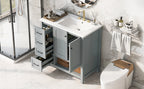36" Bathroom Vanity with Sink Top