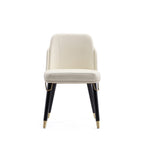 Estelle Wood Vegan Leather Dining Chair