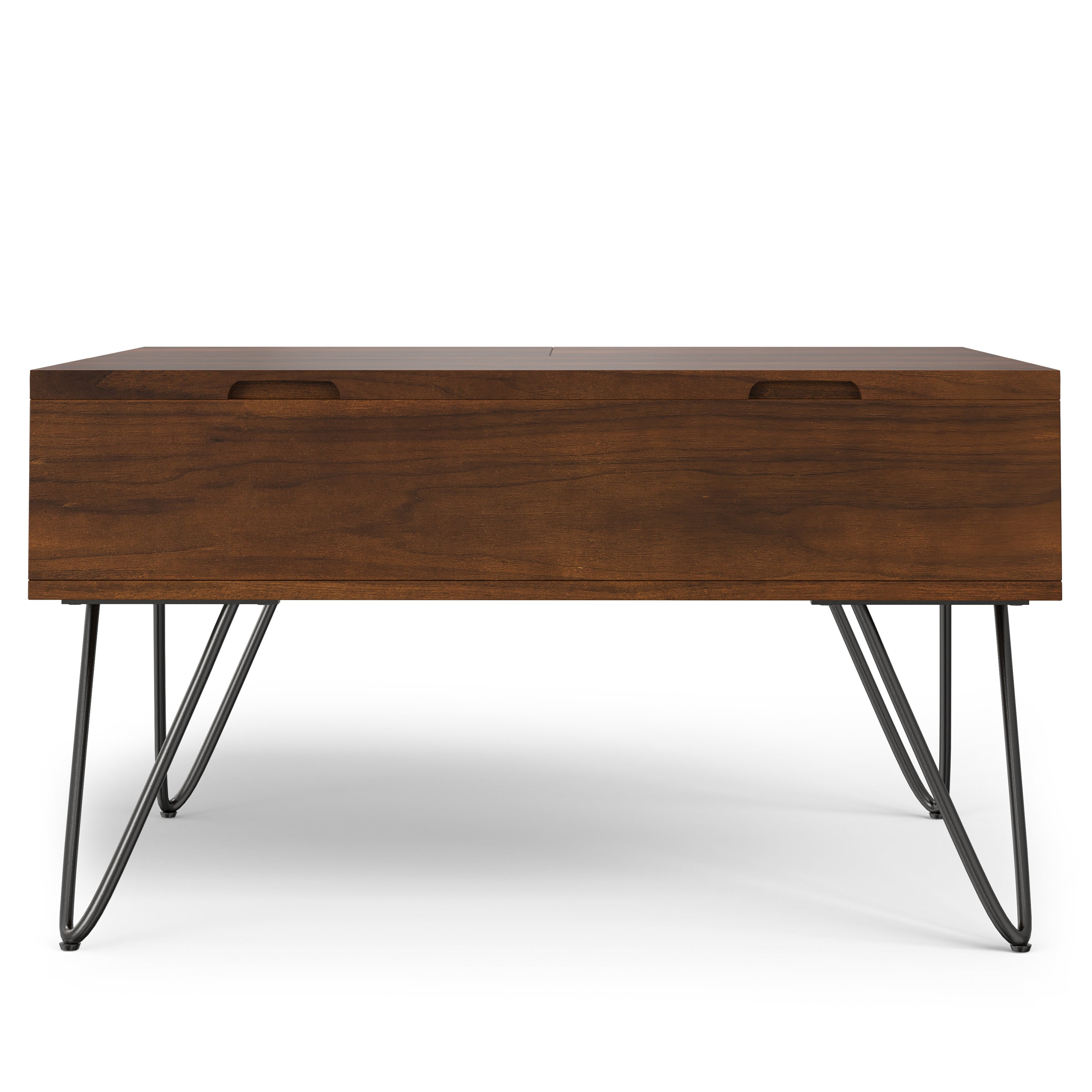 Hunter 32 Inch Wide Solid Wood Lift Top Square Coffee Table