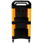 3 Tier Rolling Auto Detail Cart With Wheels