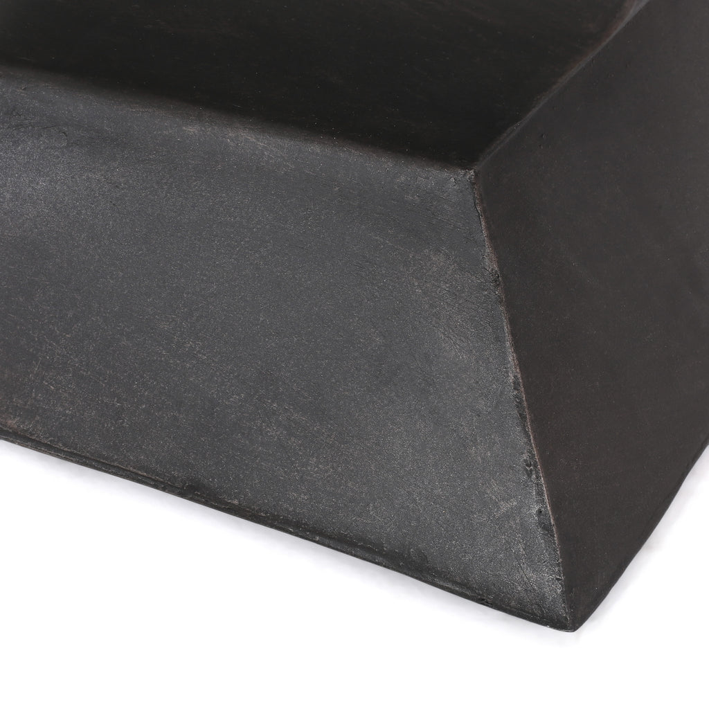 Outdoor Lightweight Concrete Side Table