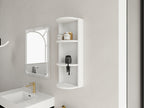 12" Bathroom Wall-Mounted Storage Rack