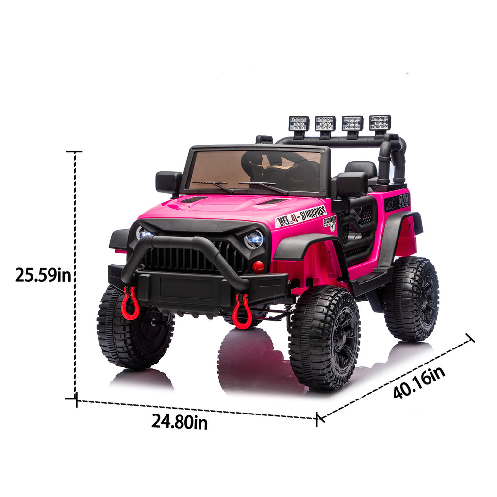 24V Kids Ride On Car With Parents Remote Control