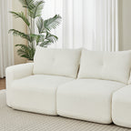 Chenille Sofa for Living Room - 109" Large Modern 3-Seater