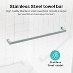 Frameless Double Sliding Shower Door in Brushed Nickel