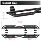 6" Running Boards Side Steps For 2015-2026 Ford F-150 Super Crew Cab