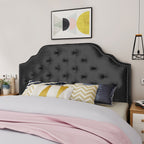 Tufted Upholstered Headboard Queen Size