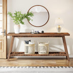 70.9 Inches Extra Long Farmhouse Console Table