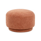 Fuji 15" Mushroom Footstool Ottoman in Spice