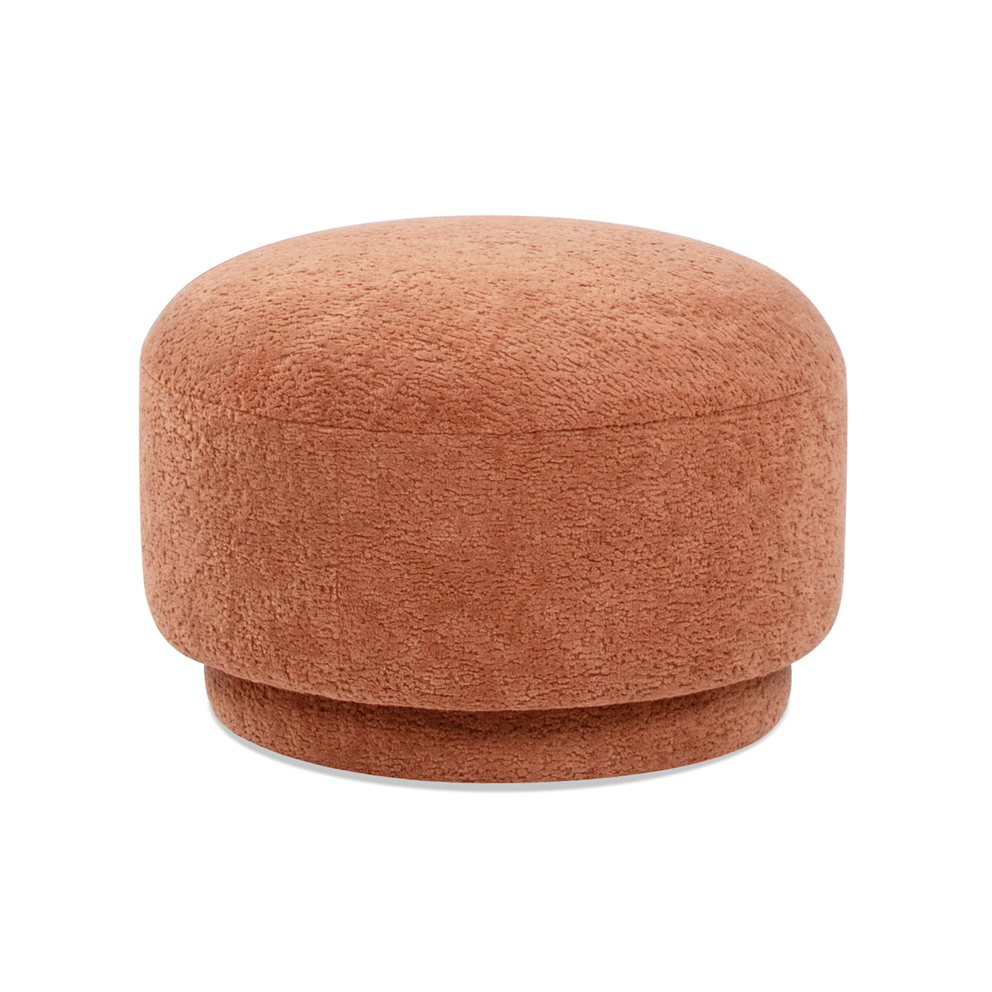Fuji 15" Mushroom Footstool Ottoman in Spice