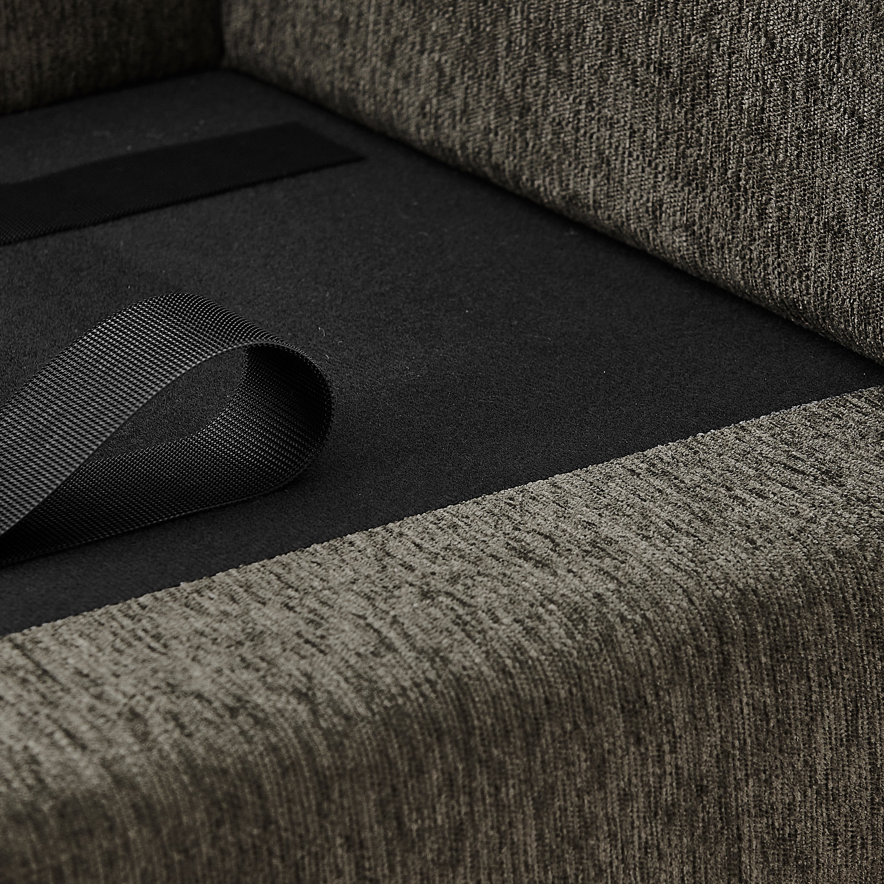Oversized Pet Sofa, Curved Armrest Rectangular Dog Sofa