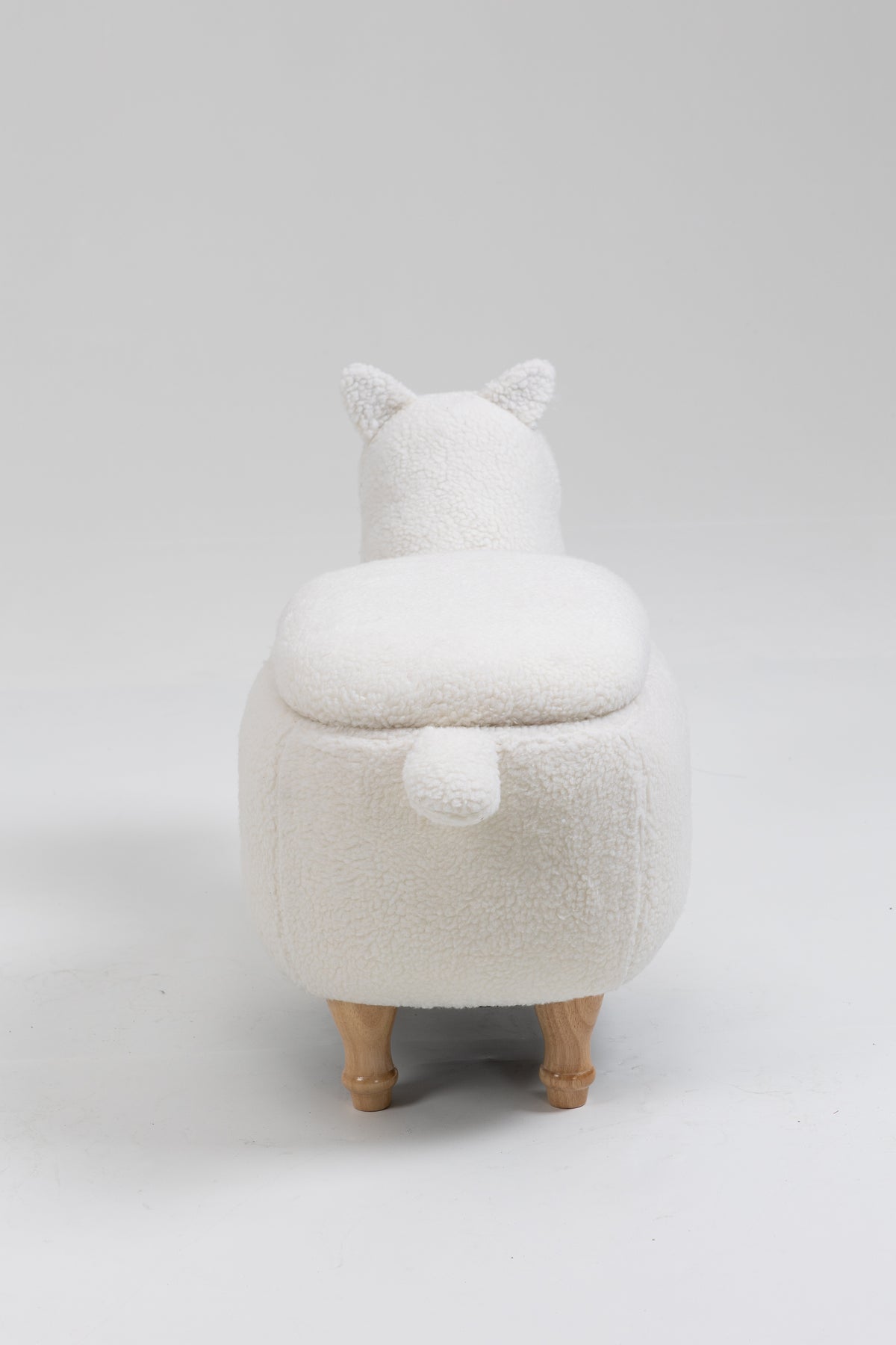 Leo the Llama Stroage Ottoman