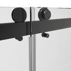 60"W x 75"H Double-Sliding Shower Door Matte