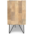 Hunter 60 Inch Wide Solid Mango Wood 3 Door Sideboard Buffet