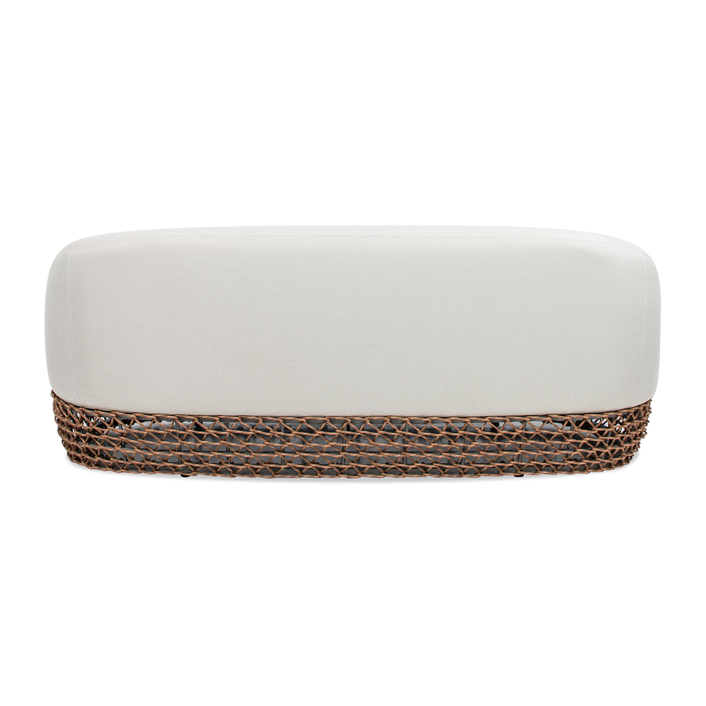 Willow 71" Upholstered Woven Patio Deep Seating Sofa
