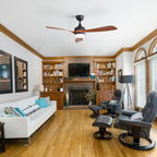 52-Inch Ceiling Fan With Reversible DC Motor and LED Light