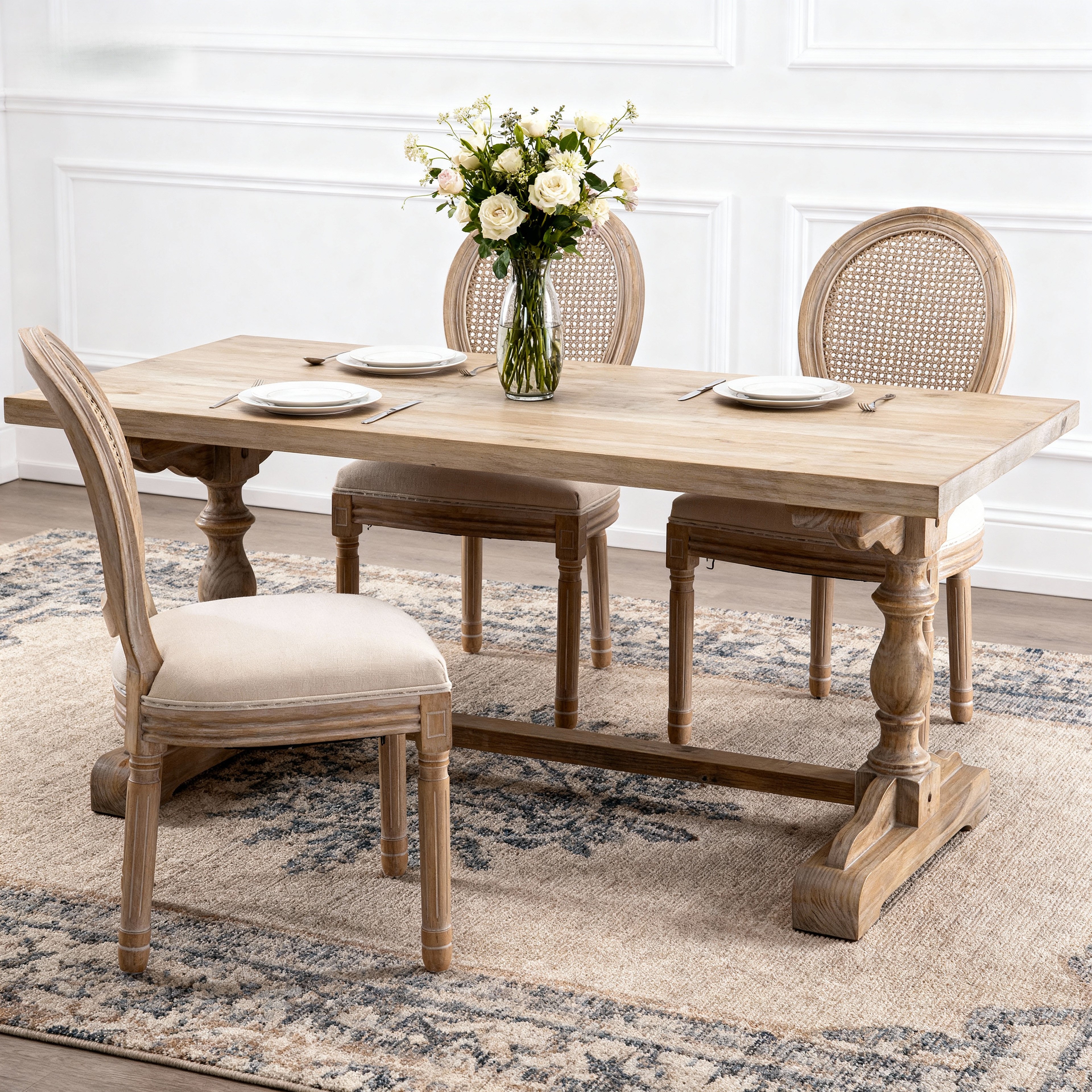 French Style Solid Wood Frame