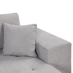104.5" Pull Out Sleeper Sofa Reversible L-Shape Sectional Couch