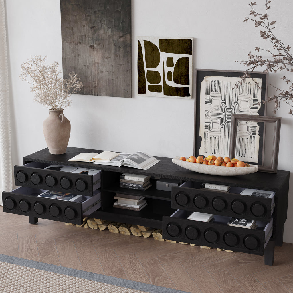 Modern Mid-Century Media Console