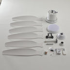 56-Inch Ceiling Fan With Light Kit
