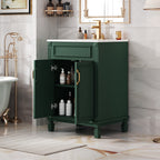 24'' Bathroom Vanity with Top Sink