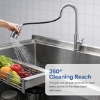 Freestanding Stainless Steel Utility Sink