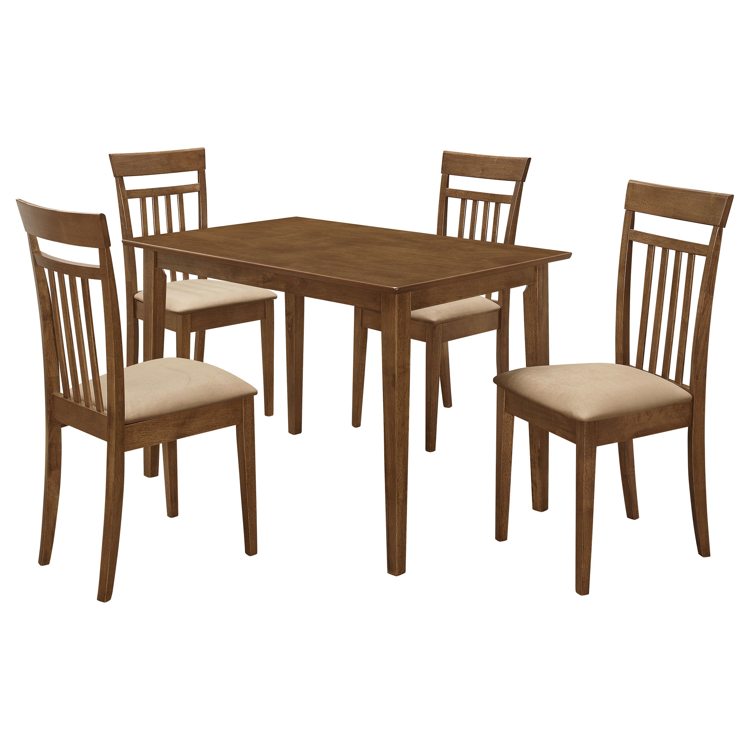 Liandra Chestnut 5-Piece Dining Set