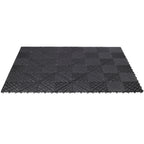 25pcs Plastic Garage Floor Mats - 15.6"x15.6"