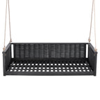 Topmax Outdoor Classic Solid Wood Twin Size Swing Bed