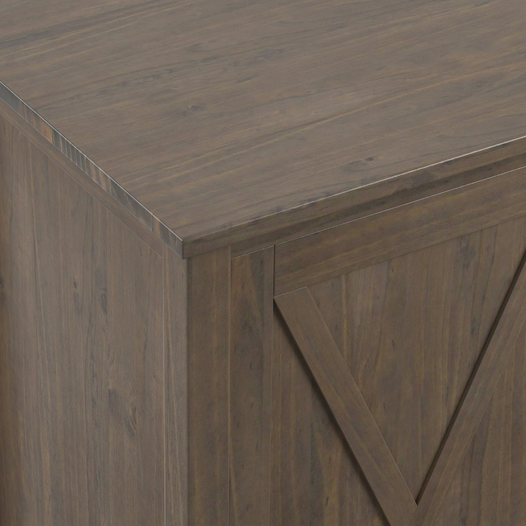 Ela - Sideboard with Wine Storage - Smoky