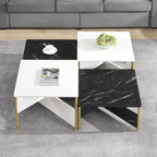Modern Nesting Coffee Tables Set of 4 - Mid Century Modern Design