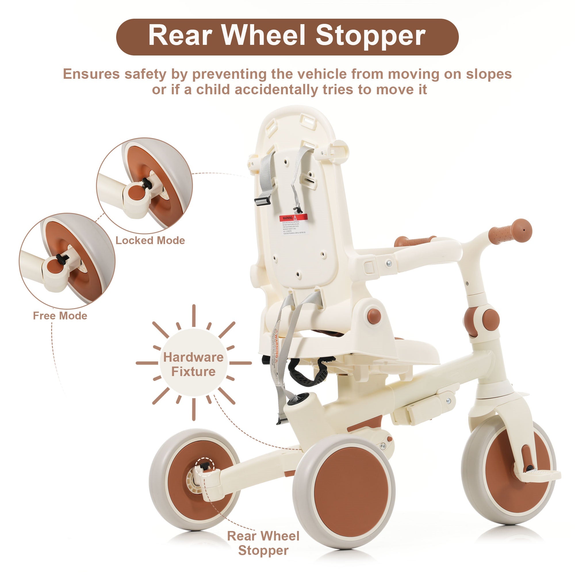 7 in 1 Baby Tricycle