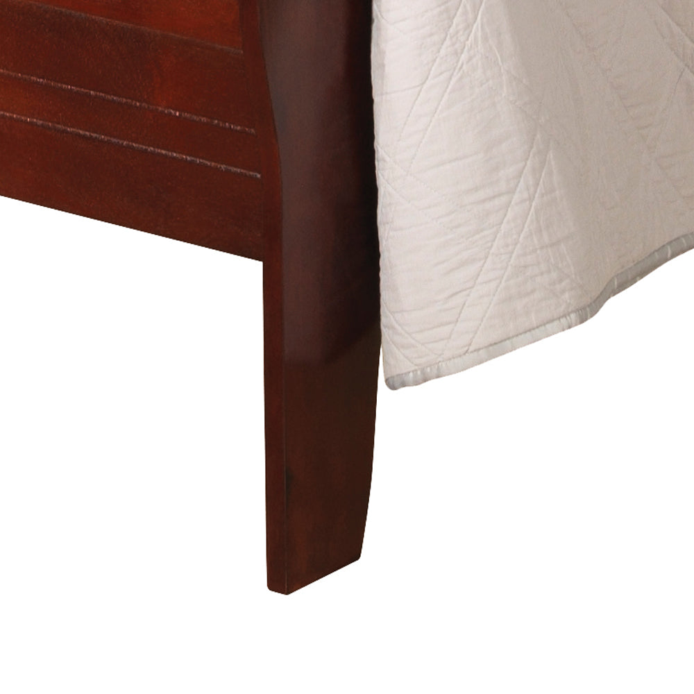 Charming Cherry Traditional Full Bed For Comfort