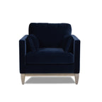 Knox 36" Modern Farmhouse Arm Chair, Dark