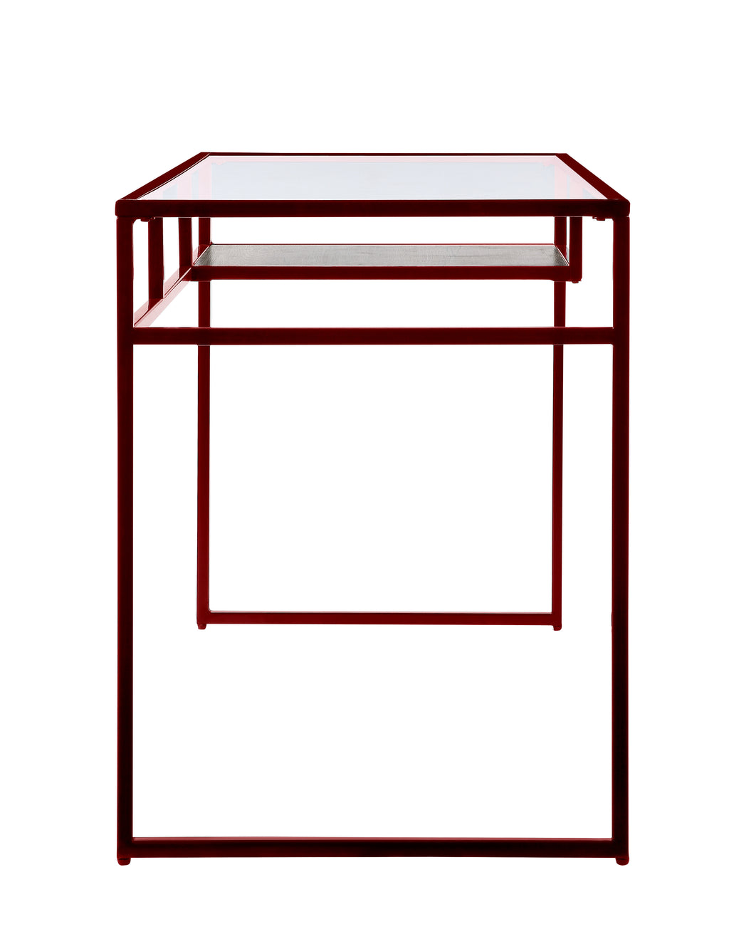 Yasin Glass Top Desk