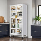65" Kitchen Pantry Storage Cabinet