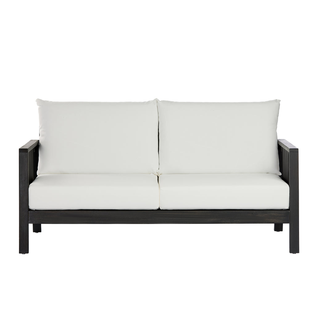 4-Pieces Outdoor Sofa Set with Cushions