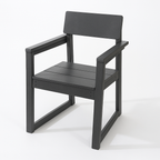 5-Piece HDPE Outdoor Dining Set for 4