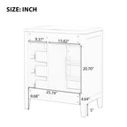 30" Bathroom Vanity Without Sink