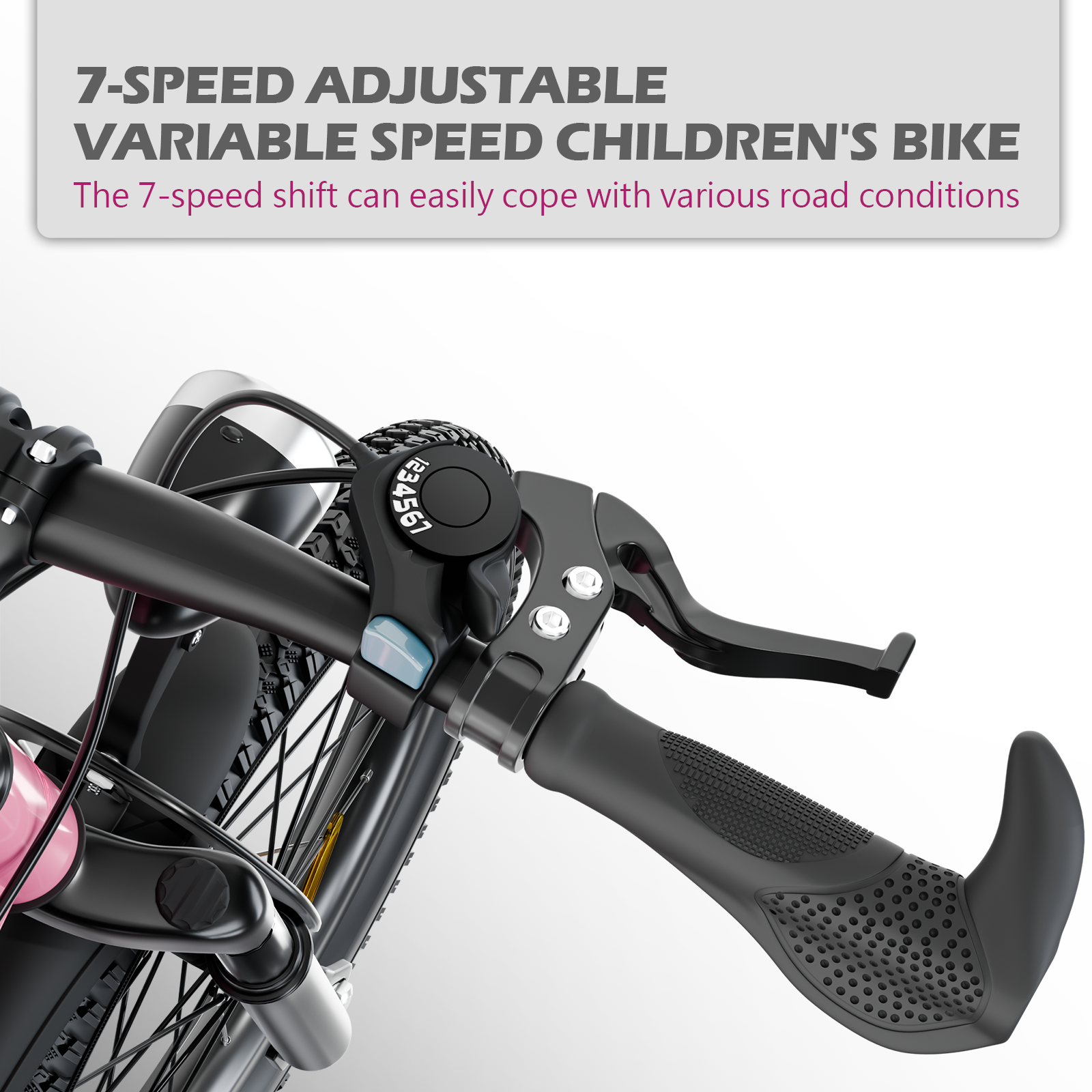 24 Inch Kids Mountain Bike for Boys & Girls Ages 7-12