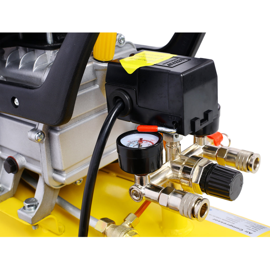 4.5HP Portable 13 Gallons Oil-Lubricated Air Compressor