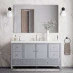 60" Bathroom Vanity with Separate Sink