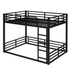 Metal Bunk Bed, Full XL over Full XL