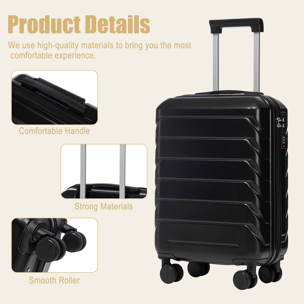 20 Inch ABS Hard Shell Travel Checked Luggage